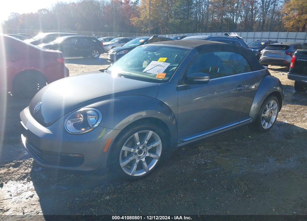 2013 VOLKSWAGEN BEETLE 2.5L VIN: 3VW5X7AT6DM828394
