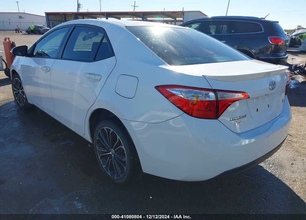2016 TOYOTA COROLLA VIN: 5YFBURHE0GP495902