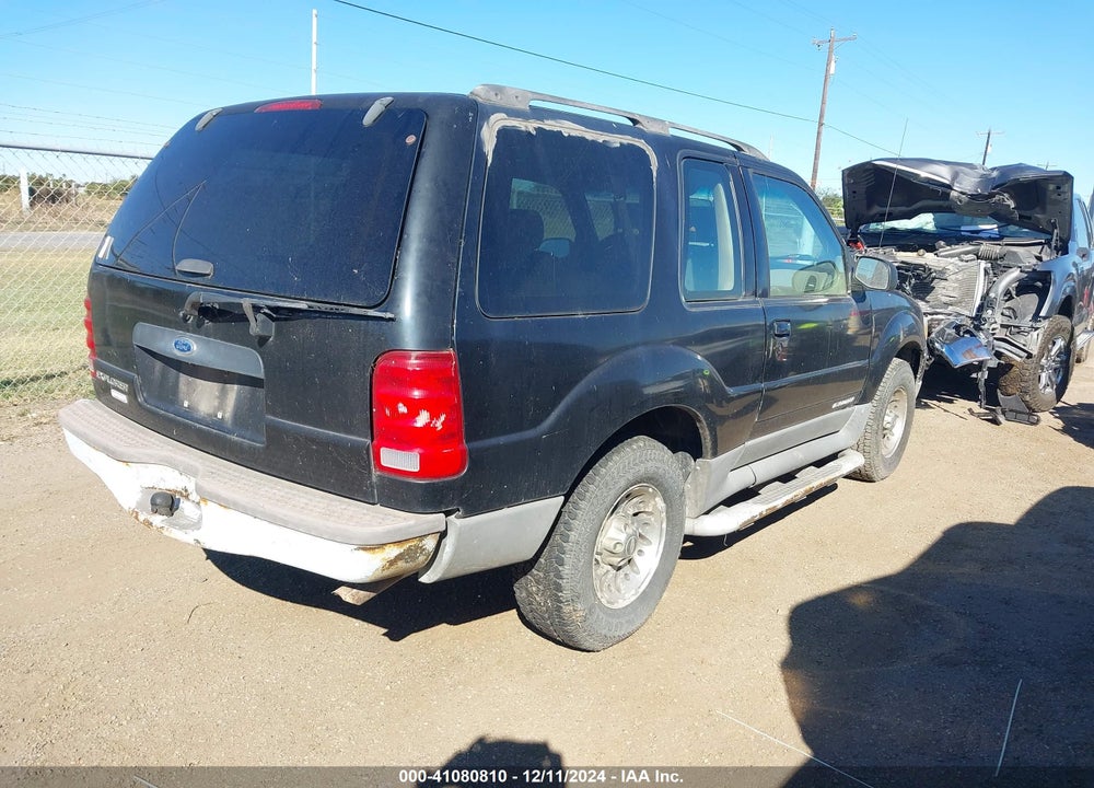 2001 FORD EXPLORER SPORT VIN: 1FMYU60E41UA10896