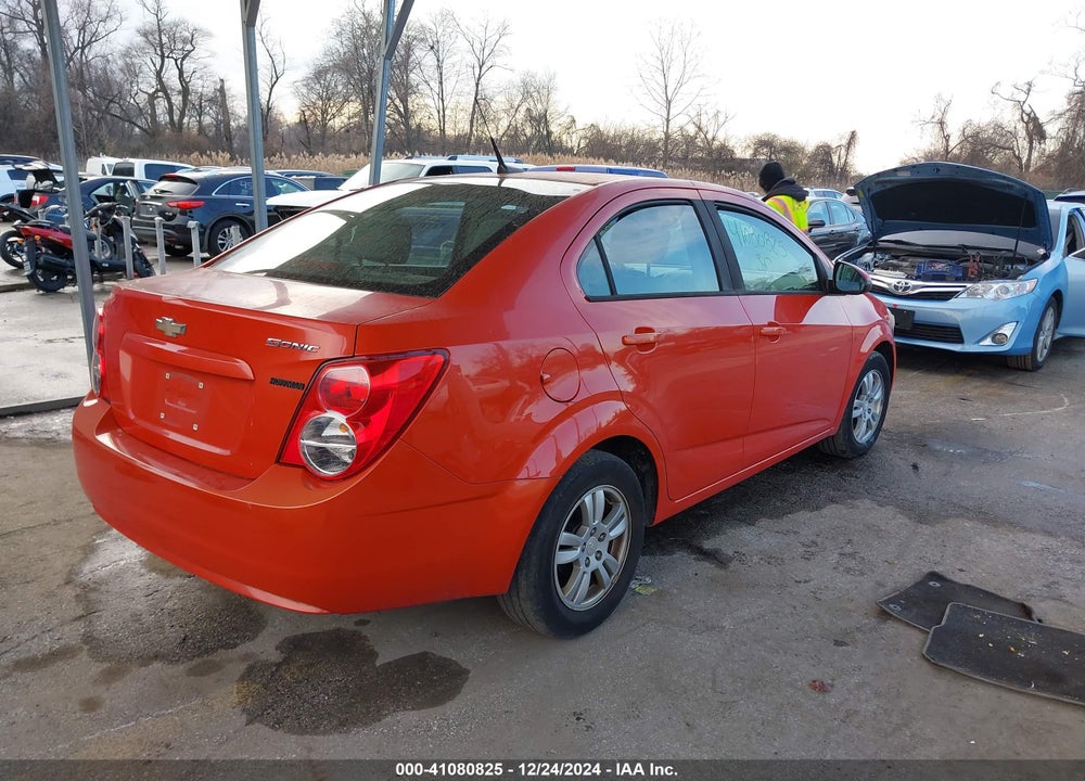 2012 CHEVROLET SONIC 2LS VIN: 1G1JA5SH4C4222726