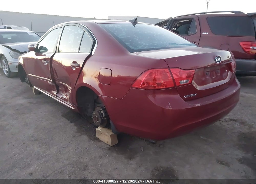 2010 KIA OPTIMA LX VIN: KNAGG4A88A5436151