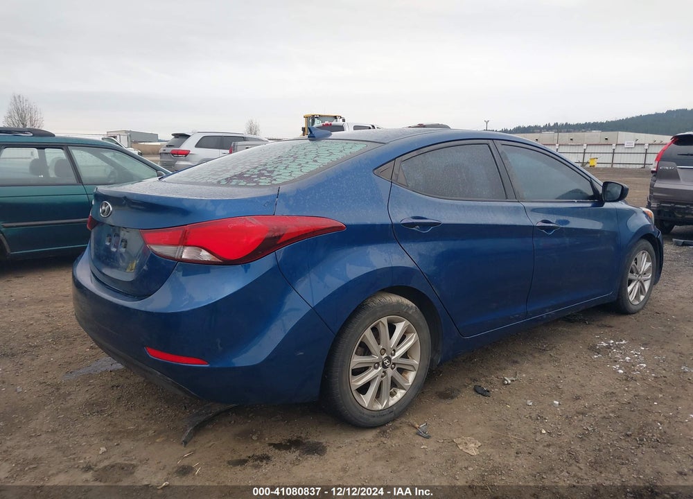 2015 HYUNDAI ELANTRA SE VIN: KMHDH4AE7FU421951