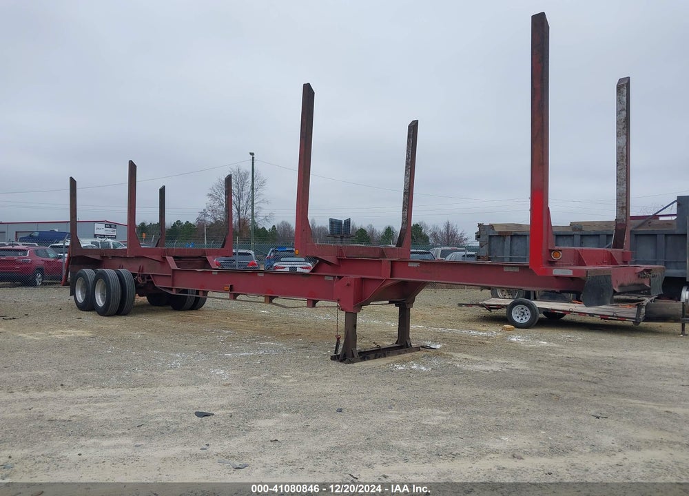 1996 JOHN EVANS MFG LOG TRAILER VIN: 1J9G142B7T1003630