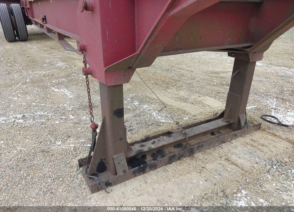 1996 JOHN EVANS MFG LOG TRAILER VIN: 1J9G142B7T1003630
