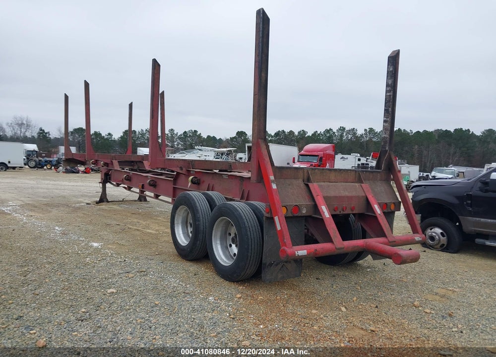 1996 JOHN EVANS MFG LOG TRAILER VIN: 1J9G142B7T1003630