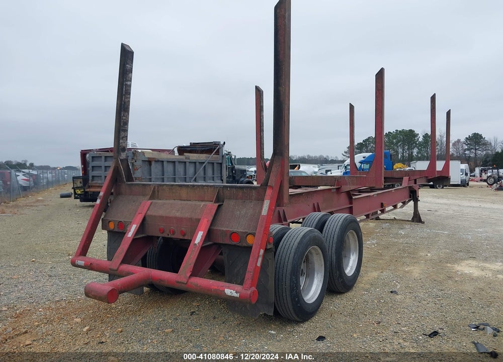 1996 JOHN EVANS MFG LOG TRAILER VIN: 1J9G142B7T1003630