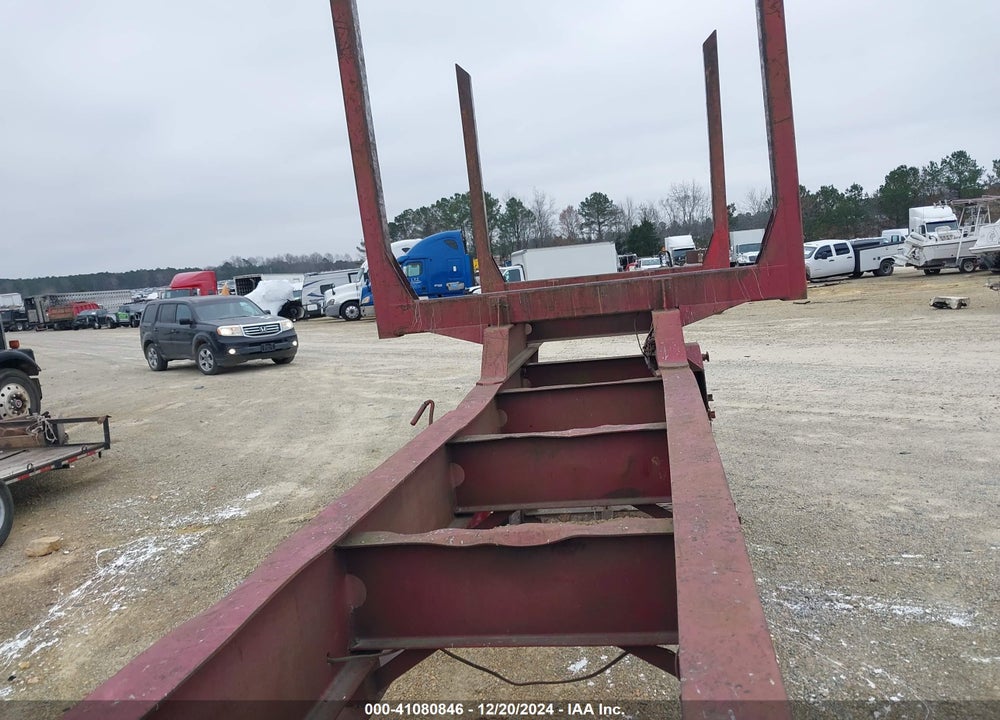 1996 JOHN EVANS MFG LOG TRAILER VIN: 1J9G142B7T1003630