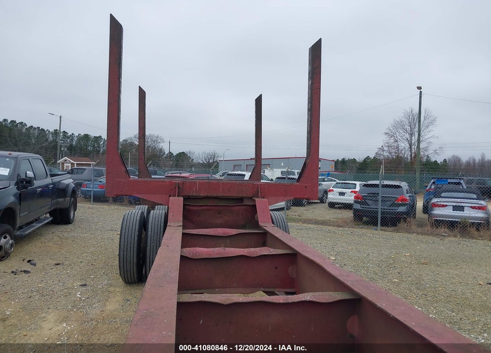 1996 JOHN EVANS MFG LOG TRAILER VIN: 1J9G142B7T1003630