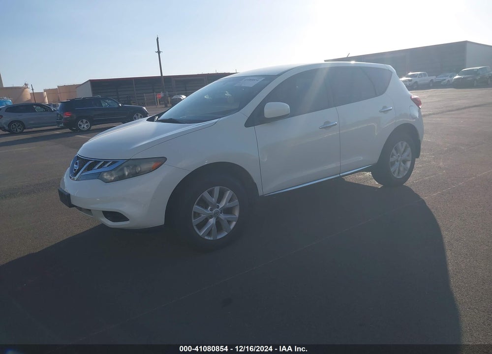 2011 NISSAN MURANO S VIN: JN8AZ1MU7BW069110