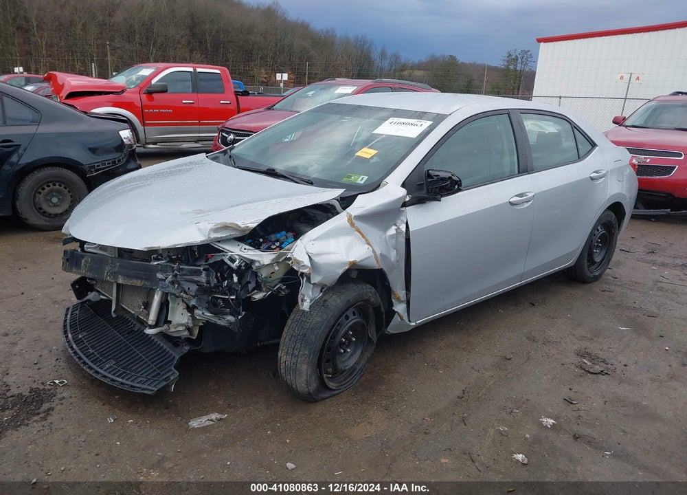 2016 TOYOTA COROLLA LE VIN: 2T1BURHE9GC712217