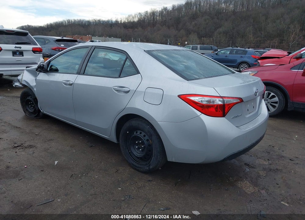 2016 TOYOTA COROLLA LE VIN: 2T1BURHE9GC712217