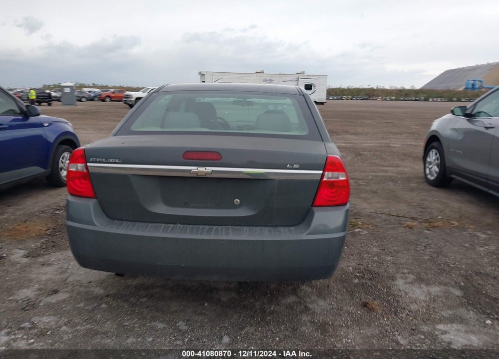 2007 CHEVROLET MALIBU LS VIN: 1G1ZS58F57F315691