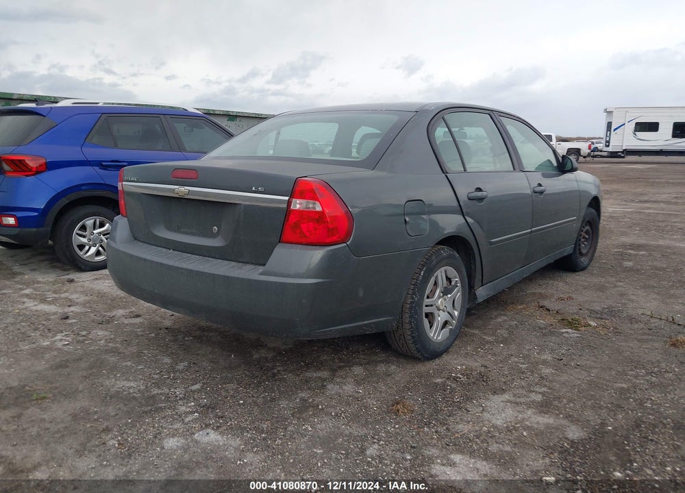 2007 CHEVROLET MALIBU LS VIN: 1G1ZS58F57F315691