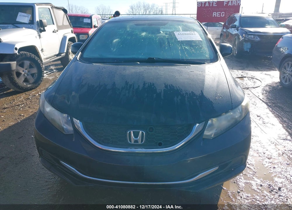 2013 HONDA CIVIC LX VIN: 19XFB2F51DE040085
