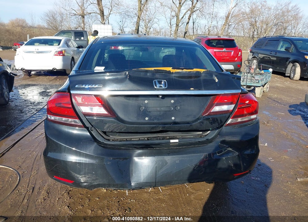 2013 HONDA CIVIC LX VIN: 19XFB2F51DE040085