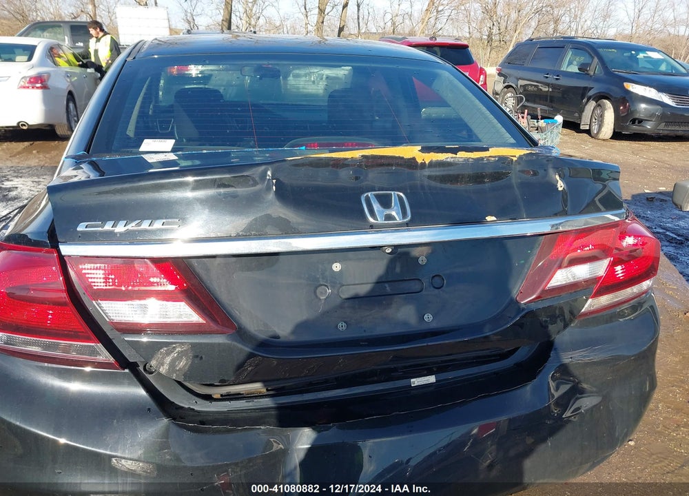2013 HONDA CIVIC LX VIN: 19XFB2F51DE040085
