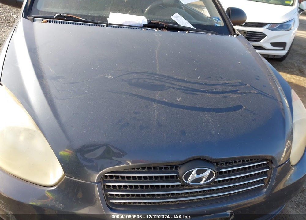 2007 HYUNDAI ACCENT GS VIN: KMHCM36C27U019328