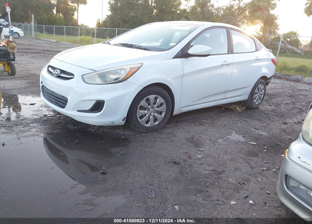 2017 HYUNDAI ACCENT SE VIN: KMHCT4AEXHU289281