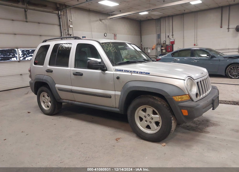 2007 JEEP LIBERTY SPORT VIN: 1J4GL48KX7W703402