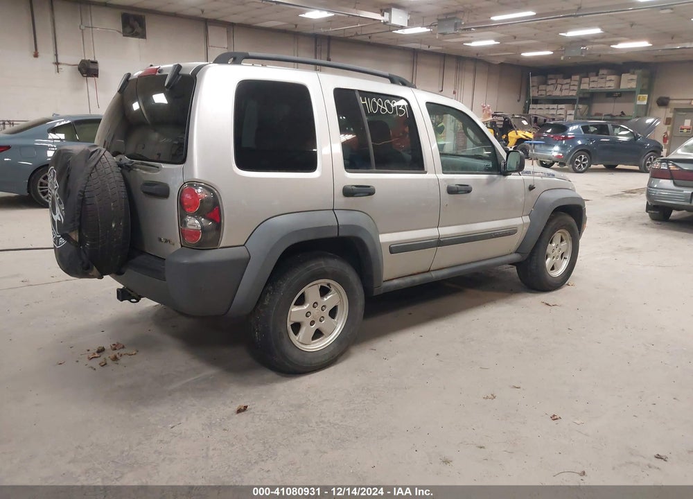 2007 JEEP LIBERTY SPORT VIN: 1J4GL48KX7W703402
