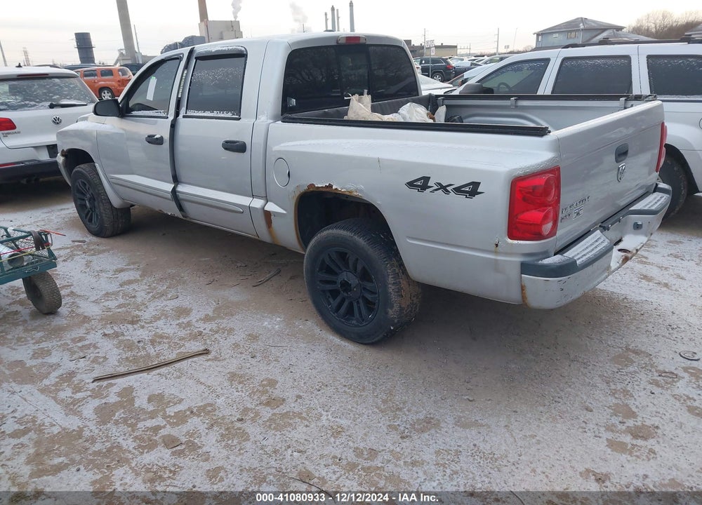 2007 DODGE DAKOTA SLT VIN: 1D7HW48K57S118256