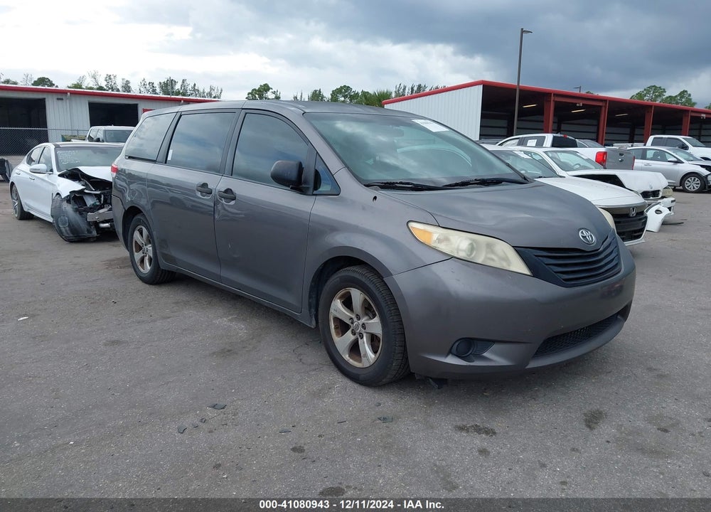 2011 TOYOTA SIENNA BASE V6 VIN: 5TDZK3DC6BS171780