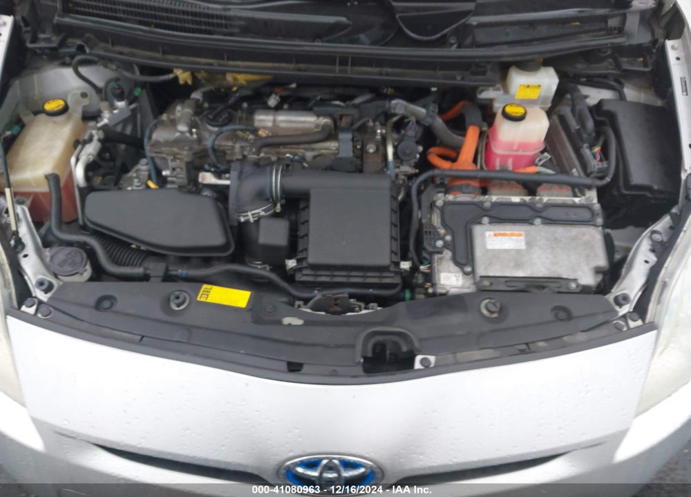 2011 TOYOTA PRIUS TWO VIN: JTDKN3DU9B0284434