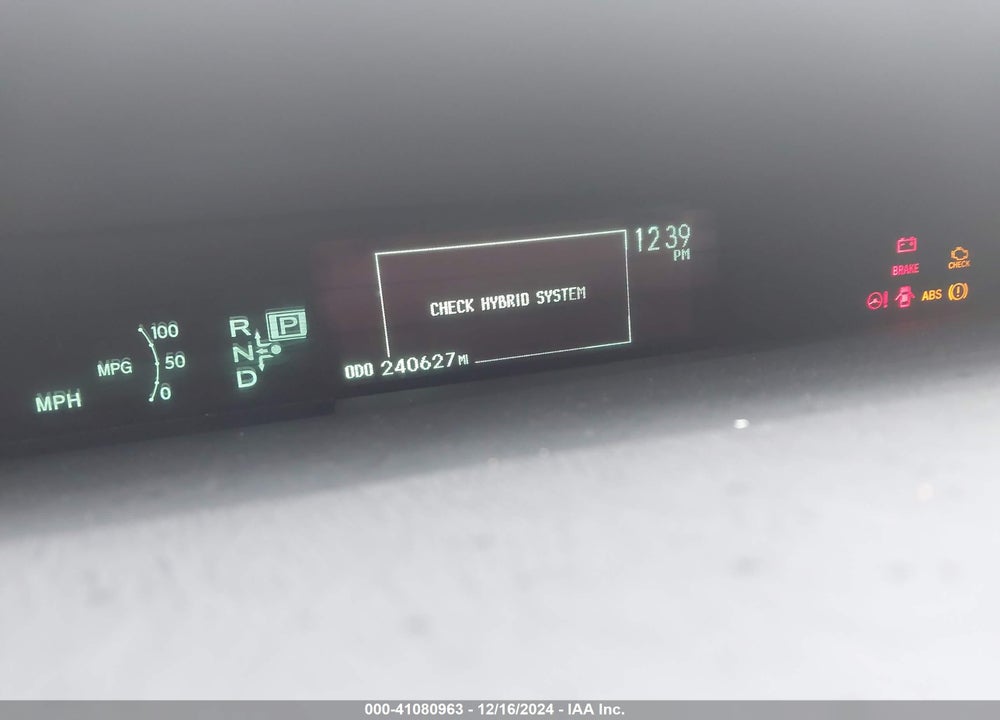 2011 TOYOTA PRIUS TWO VIN: JTDKN3DU9B0284434