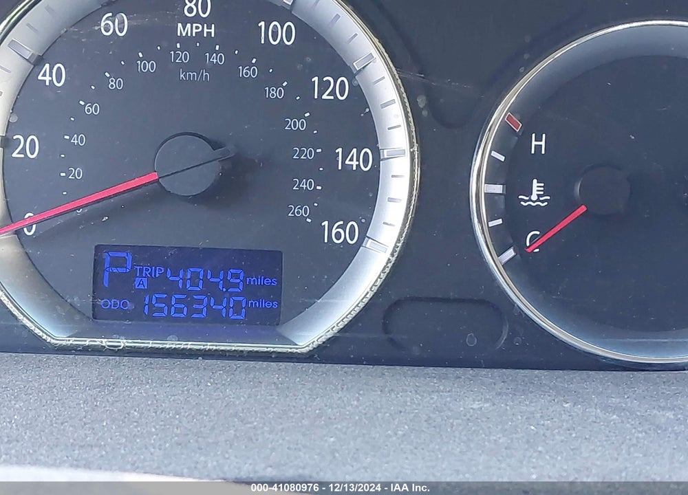 2009 HYUNDAI SONATA GLS VIN: 5NPET46C59H565740