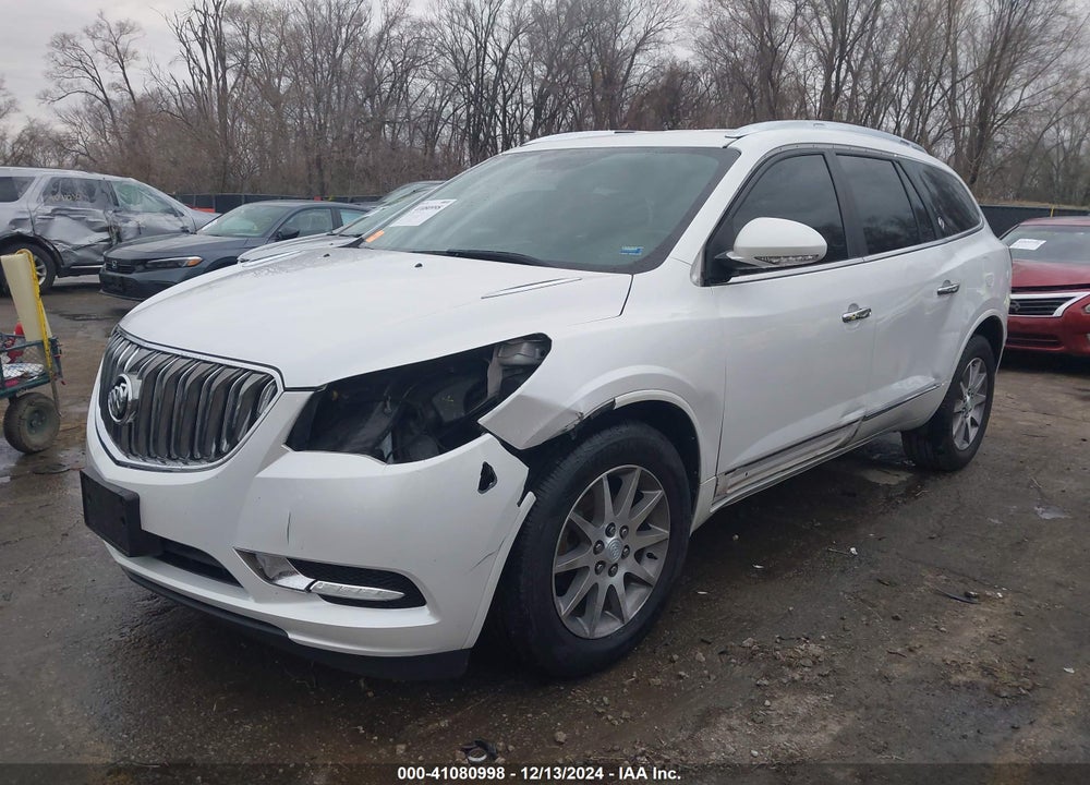 2016 BUICK ENCLAVE LEATHER VIN: 5GAKRBKDXGJ265900