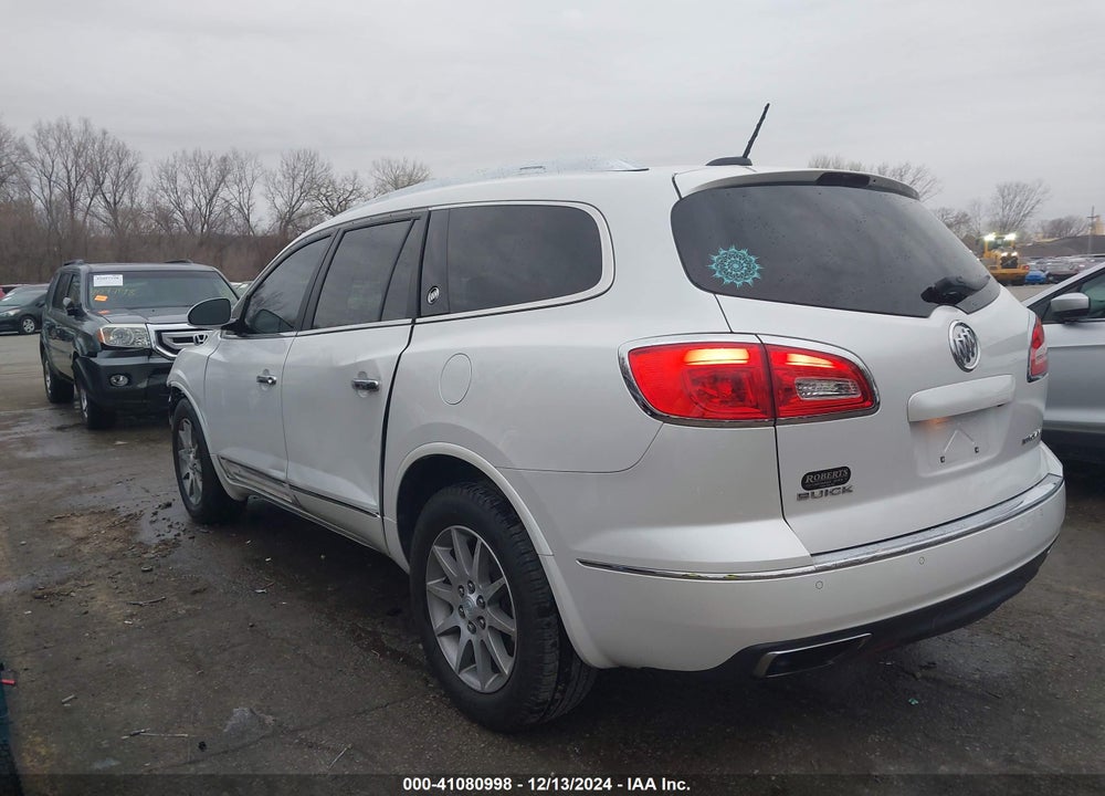 2016 BUICK ENCLAVE LEATHER VIN: 5GAKRBKDXGJ265900