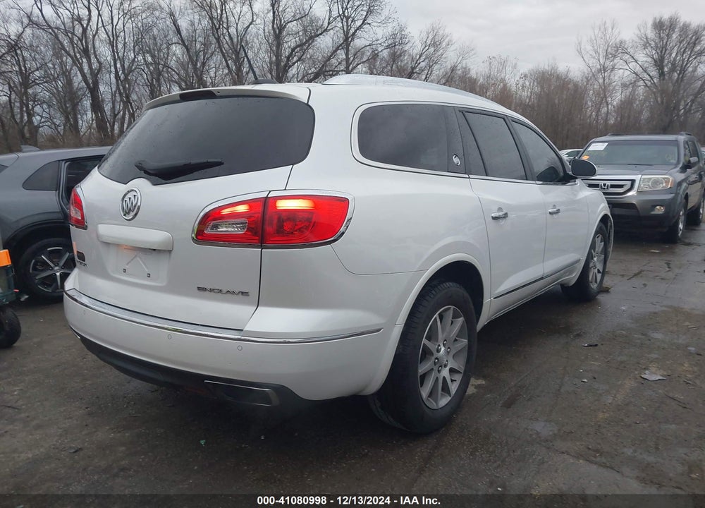 2016 BUICK ENCLAVE LEATHER VIN: 5GAKRBKDXGJ265900