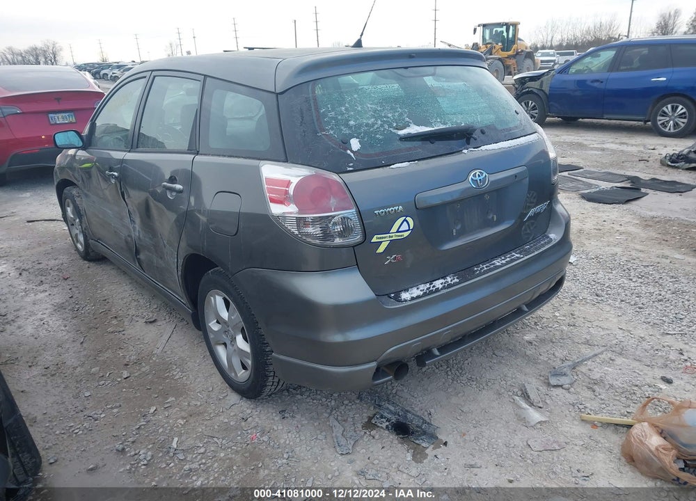 2007 TOYOTA MATRIX/XR VIN: 2T1KR32E57C637037