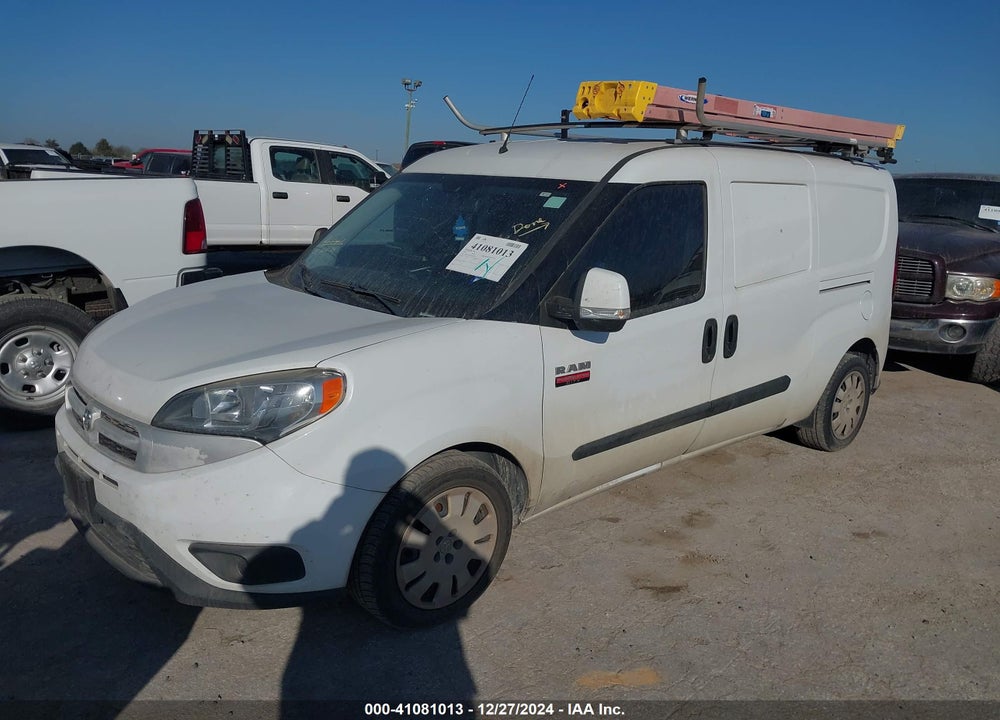 2017 RAM PROMASTER CITY TRADESMAN SLT VIN: ZFBERFBB8H6H00294