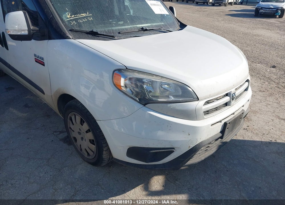 2017 RAM PROMASTER CITY TRADESMAN SLT VIN: ZFBERFBB8H6H00294