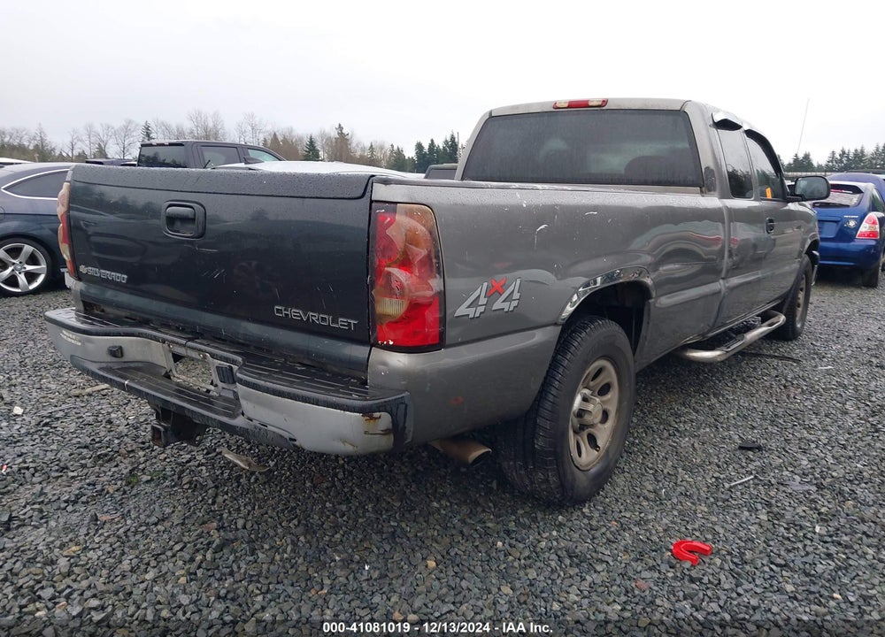 2007 CHEVROLET SILVERADO 1500 CLASSIC WORK TRUCK VIN: 1GCEK19V57E104971