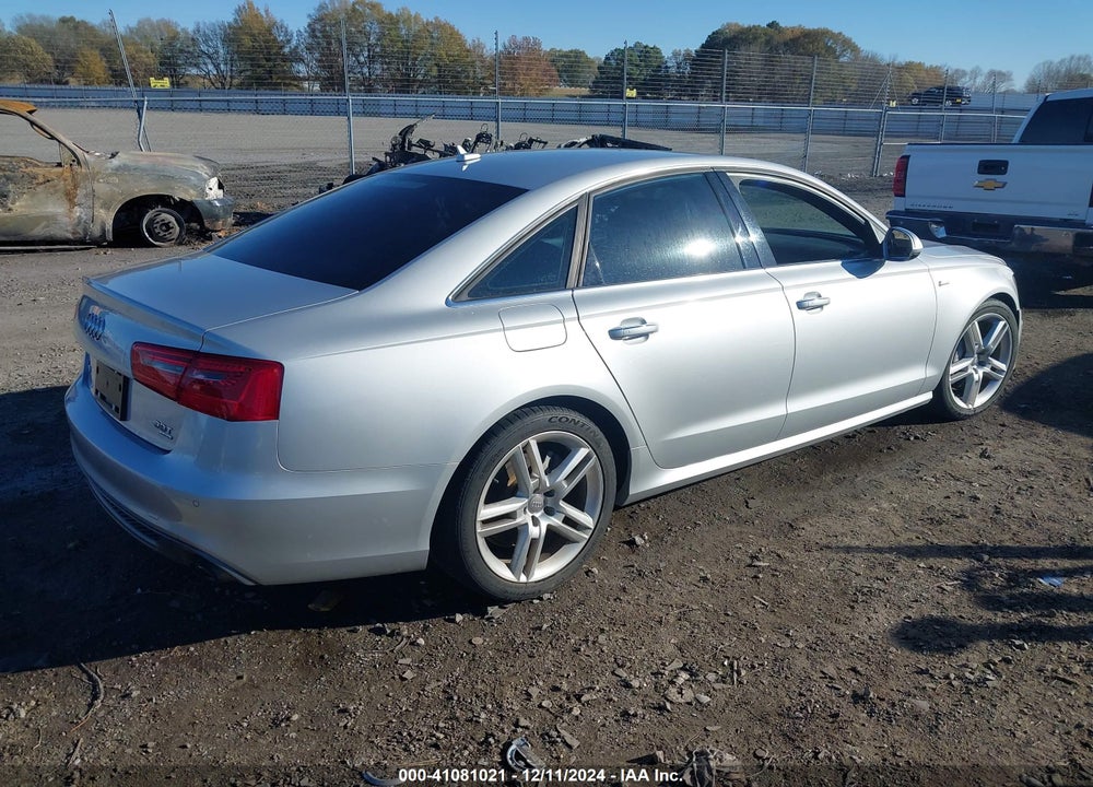 2015 AUDI A6 3.0T PREMIUM PLUS VIN: WAUFGAFC5FN004731