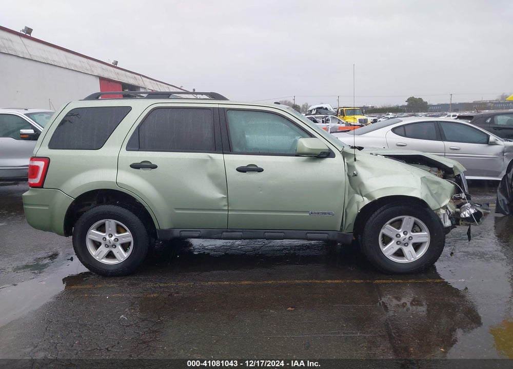 2008 FORD ESCAPE HYBRID VIN: 1FMCU59H48KD74050