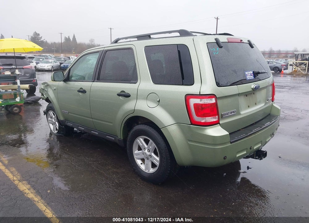 2008 FORD ESCAPE HYBRID VIN: 1FMCU59H48KD74050
