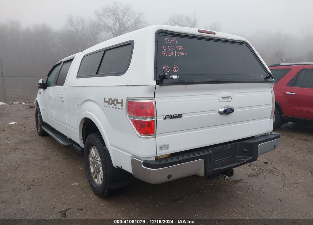 2011 FORD F-150 VIN: 1FTFW1ET9BFD33718