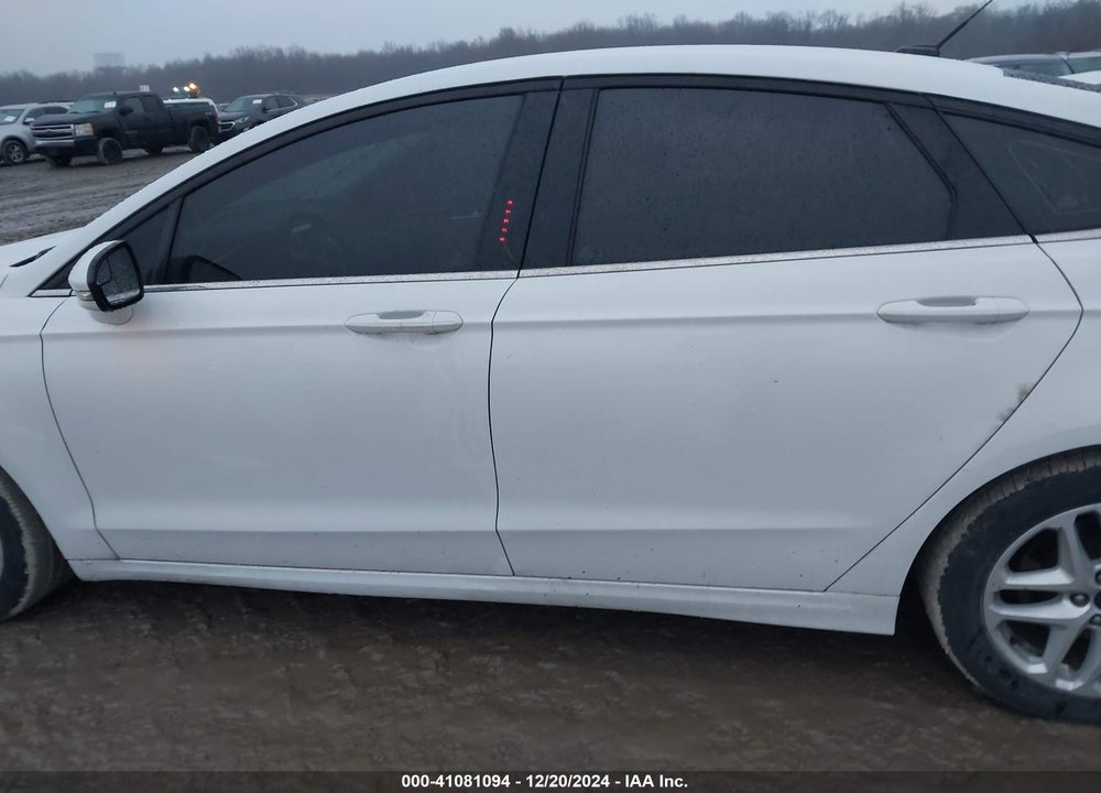2016 FORD FUSION SE VIN: 1FA6P0H71G5132355