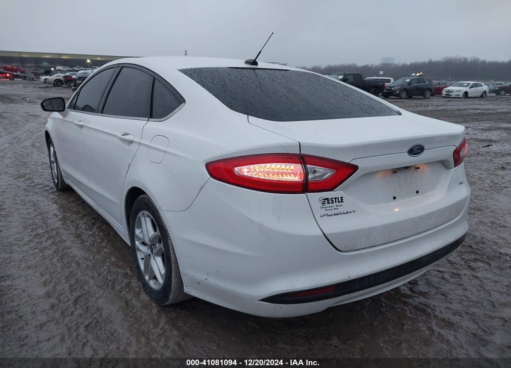 2016 FORD FUSION SE VIN: 1FA6P0H71G5132355