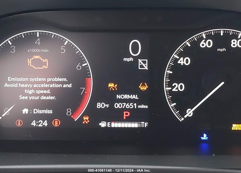 2024 HONDA CR-V EX-L 2WD VIN: 2HKRS3H70RH311447