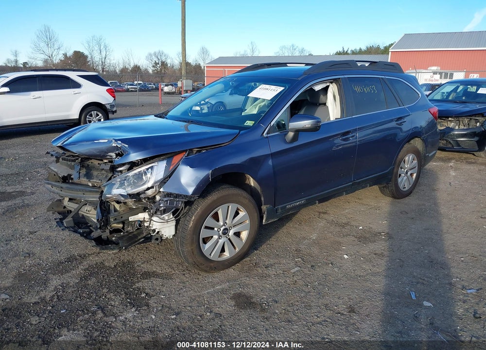 2018 SUBARU OUTBACK 2.5I PREMIUM VIN: 4S4BSAHC9J3368888
