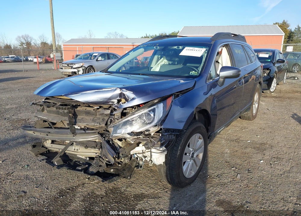 2018 SUBARU OUTBACK 2.5I PREMIUM VIN: 4S4BSAHC9J3368888