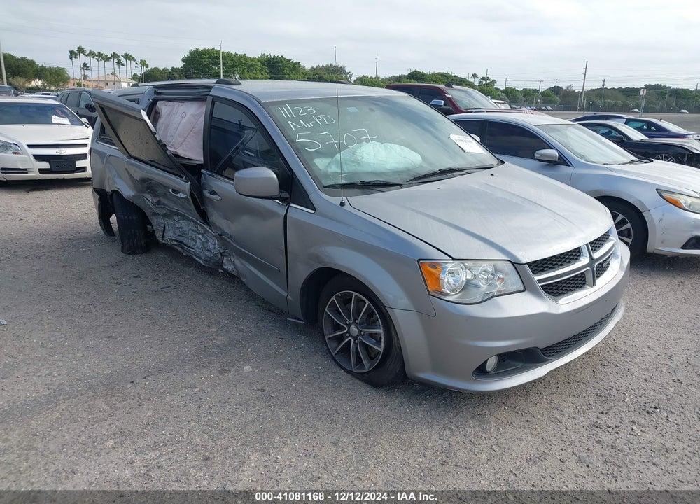2017 DODGE GRAND CARAVAN SXT VIN: 2C4RDGCG3HR825707