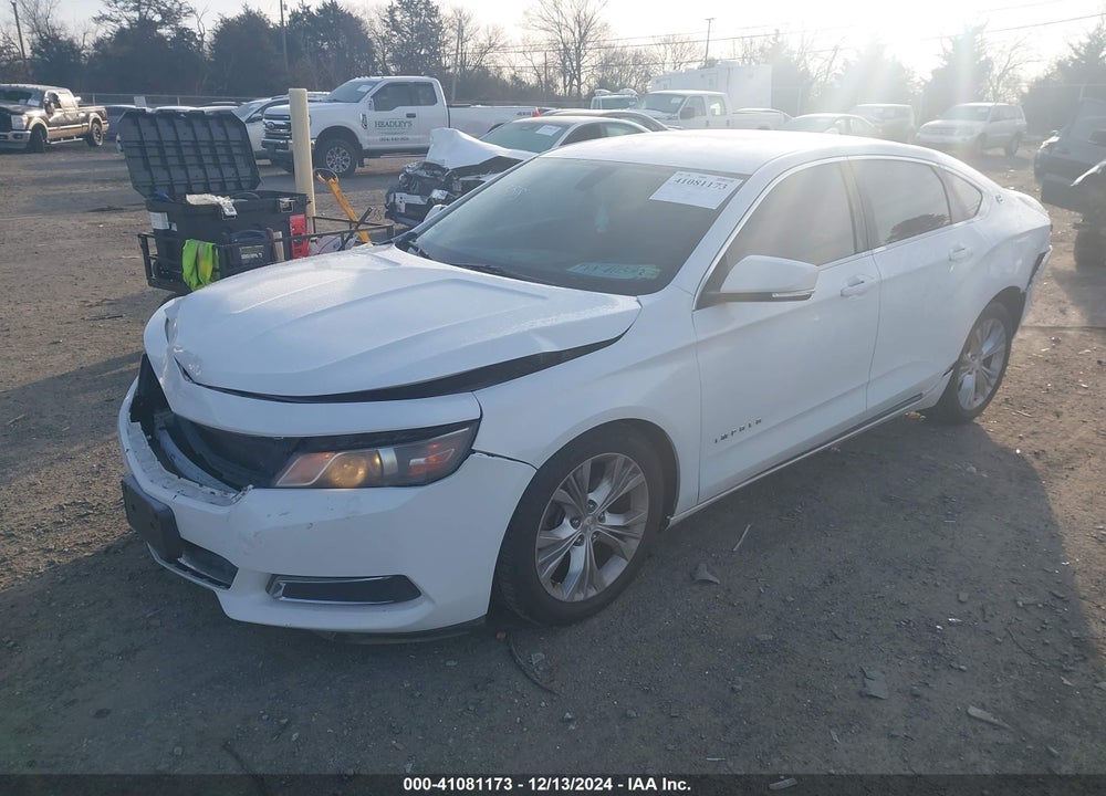 2014 CHEVROLET IMPALA VIN: 2G1125S39E9196951