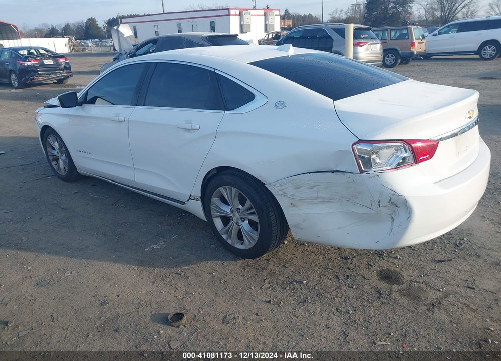 2014 CHEVROLET IMPALA VIN: 2G1125S39E9196951