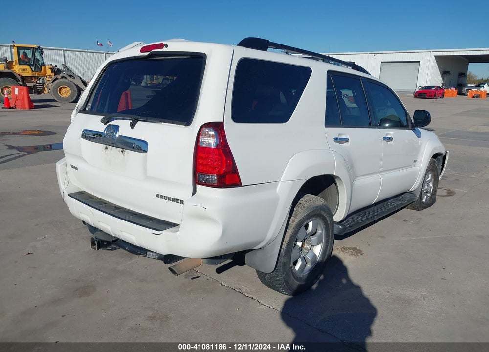 2007 TOYOTA 4RUNNER SR5 V6 VIN: JTEZU14R478085698