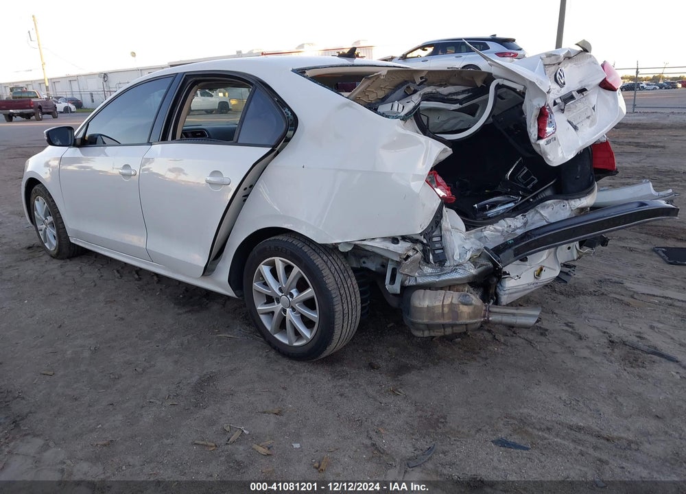 2012 VOLKSWAGEN JETTA VIN: 3VWDX7AJ4CM369620